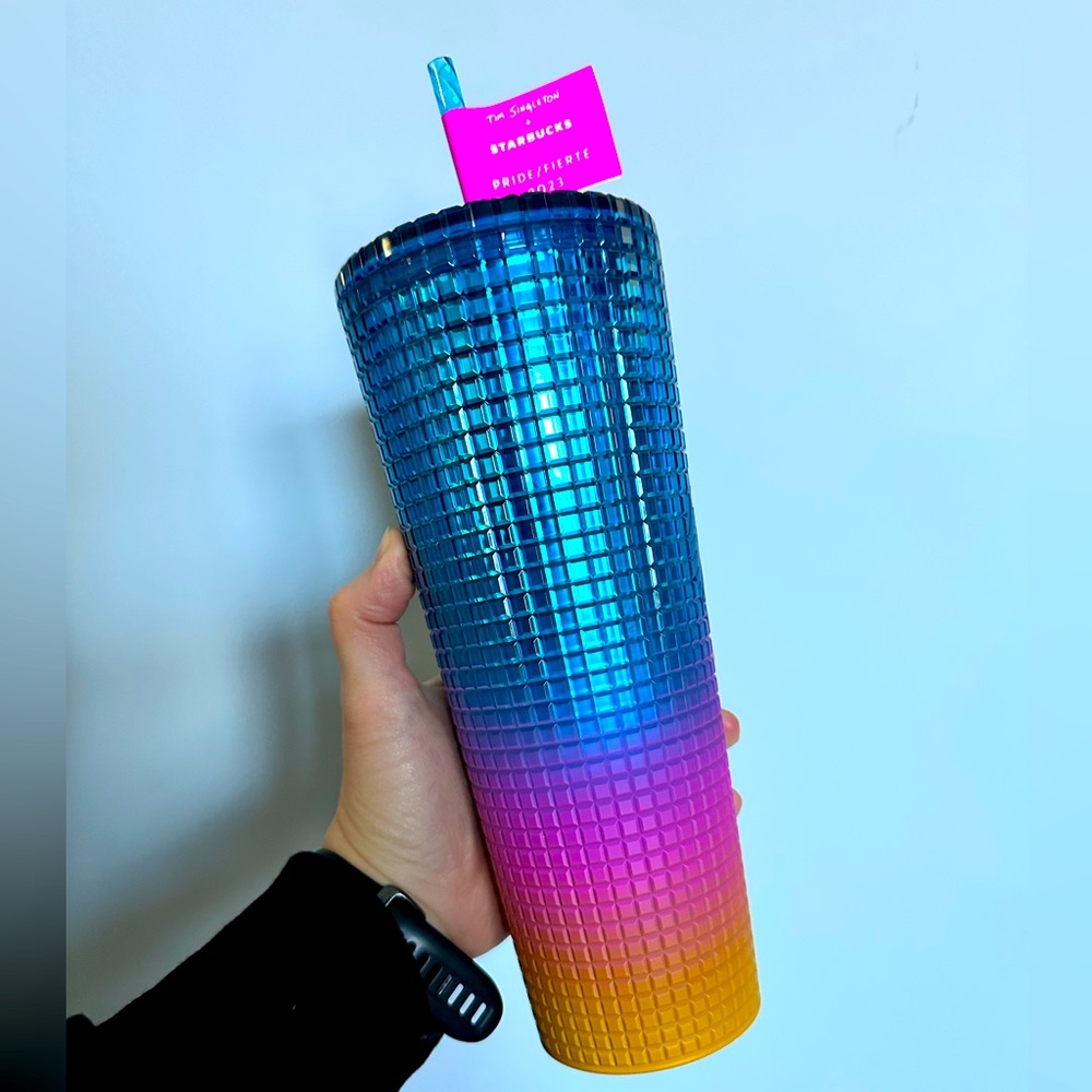 Starbucks 2023 Pride Rainbow Tumbler - 24oz Venti- Tim Singleton Colab Design